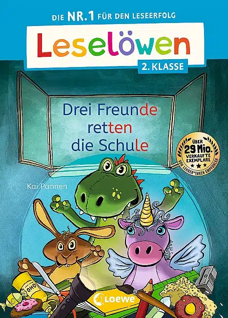 Drei Freunde retten die Schule