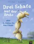 Drei Schafe auf der Arche