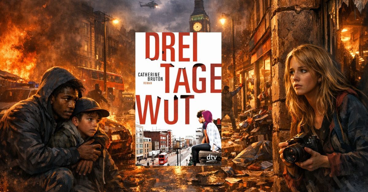 [Rezension] Drei Tage Wut – Catherine Bruton  Jugend im Brennpunkt einer gespaltenen Gesellschaft