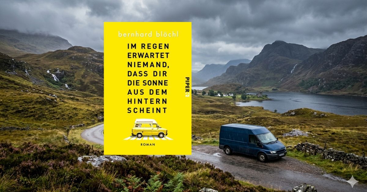Im Regen erwartet niemand, dass dir die Sonne aus dem Hintern scheint