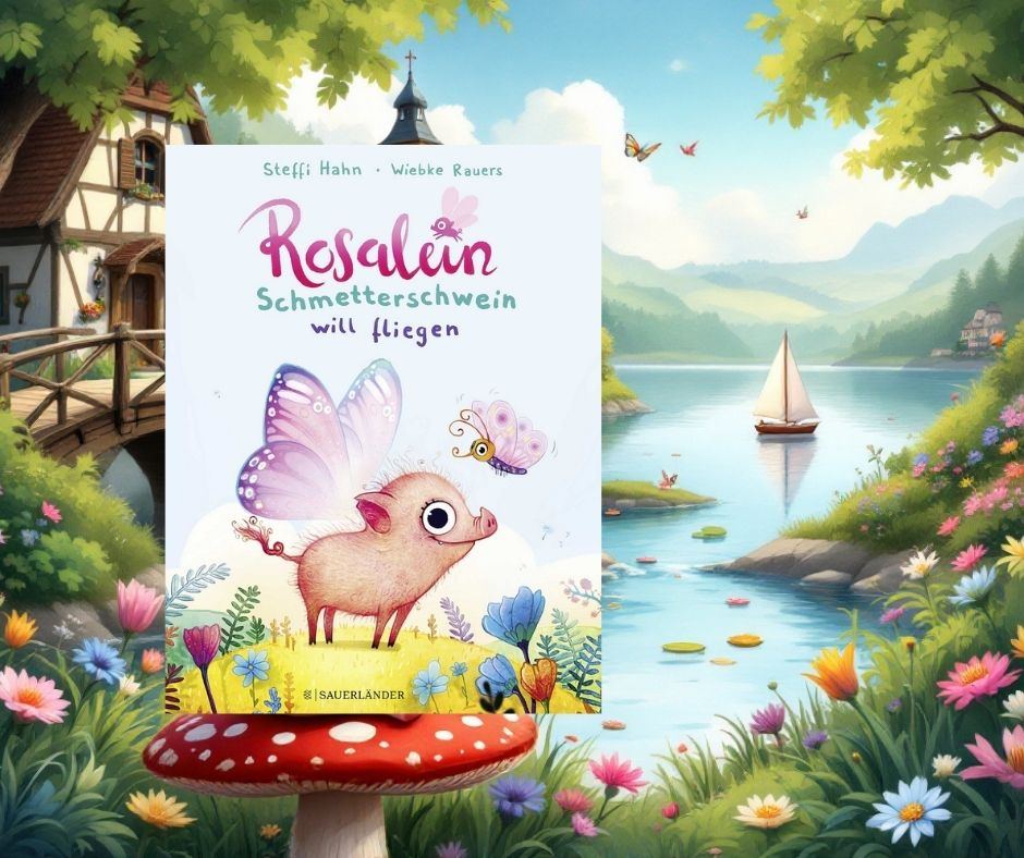 Rosalein Schmetterschwein