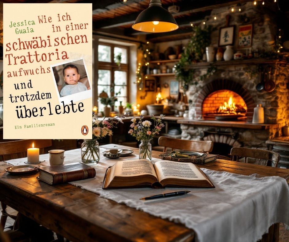 LITL008 [Podcast-Interview] mit Jessica Guaia über das Buch: Wie ich in einer schwäbischen Trattoria aufwuchs und trotzdem überlebte