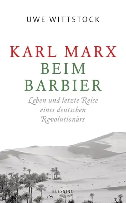 Karl Marx beim Barbier